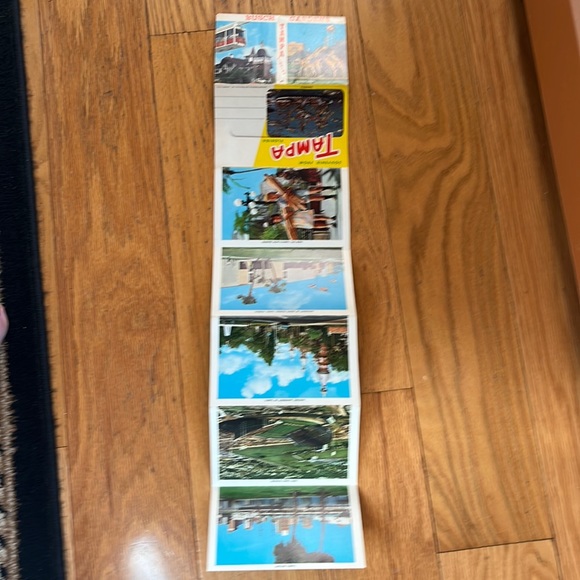 TAMPA FLORIDA SOUVENIR POSTCARD FOLDER COLOR VIEWS 1970s VINTAGE TRAVEL - Picture 5 of 12